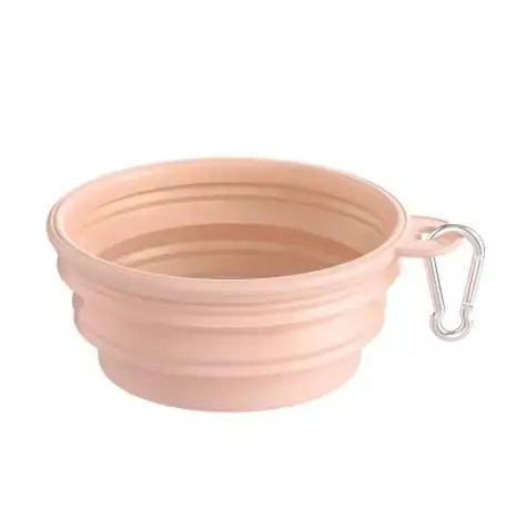 350Ml/1000Ml Collapsible Dog Bowl Outdoor Travel Pet Drinking Bowl for Dog Cats Folding Silicone Bowl Puppy Food Container