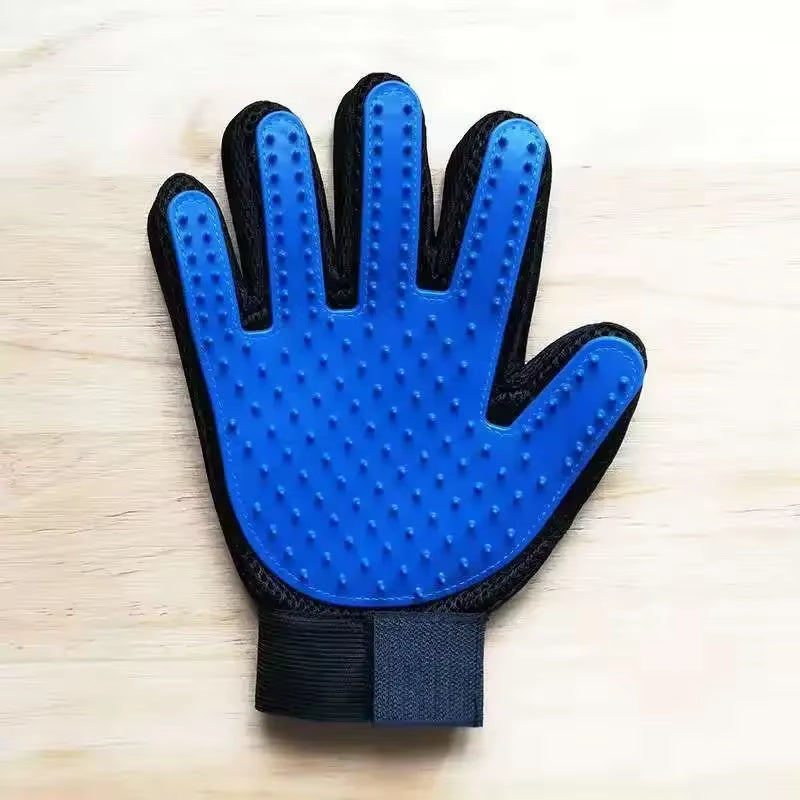 Cat Grooming Glove Pet Cat Comb Bathing Brush for Cats Hair Removal Massage Brush Soft Bristles Pet Grooming Cleaning Supplies